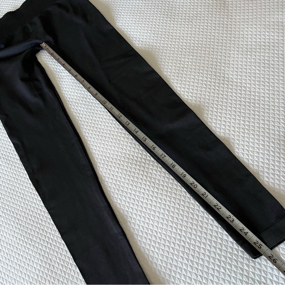 Eye Candy Footless Tights Set of 2‎ Black Gray Size S/M Juniors - Picture 9 of 9